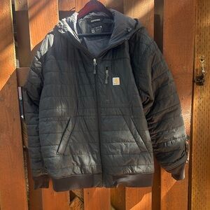 Carhartt Men's Dark Gray Puffer Jacket